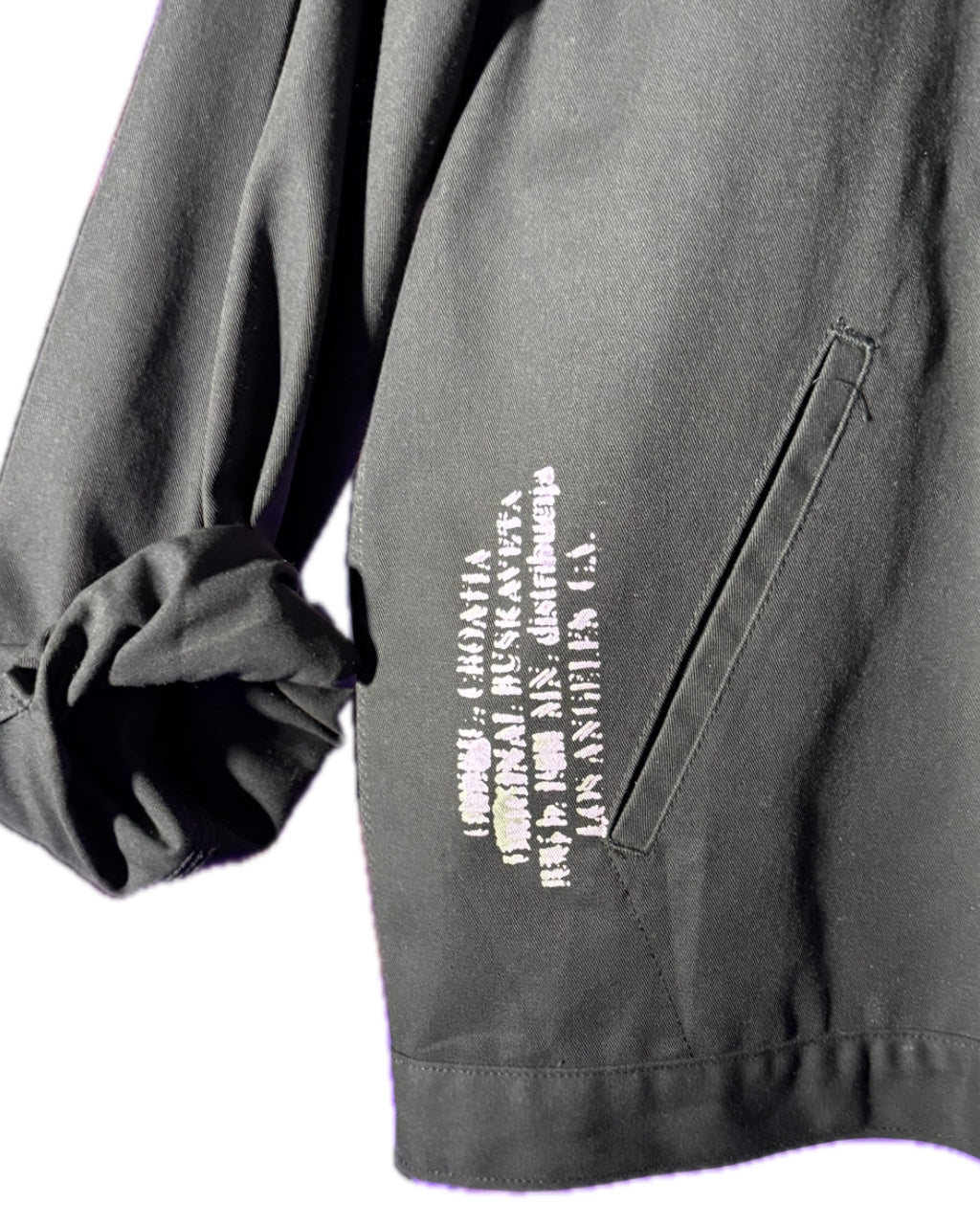 BLACK DICKIES COKEMAGIC PATCHED JACKET (1/1)