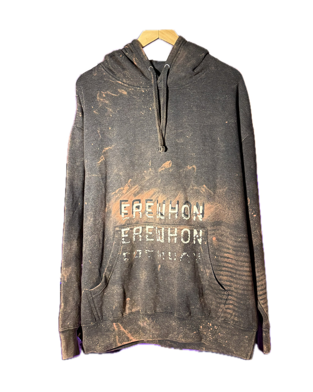 BLEACHED HEATHER GRAY HOODIE (1/1)