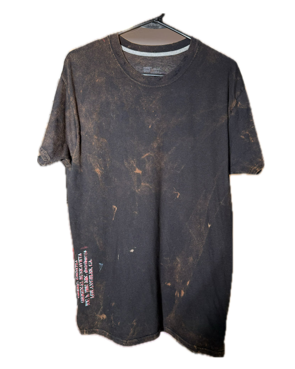 STONE WASHED 3D STREAK TEE (1/1)