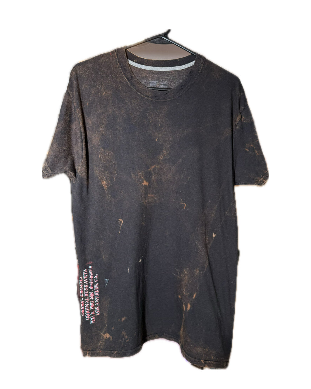 STONE WASHED 3D STREAK TEE (1/1)