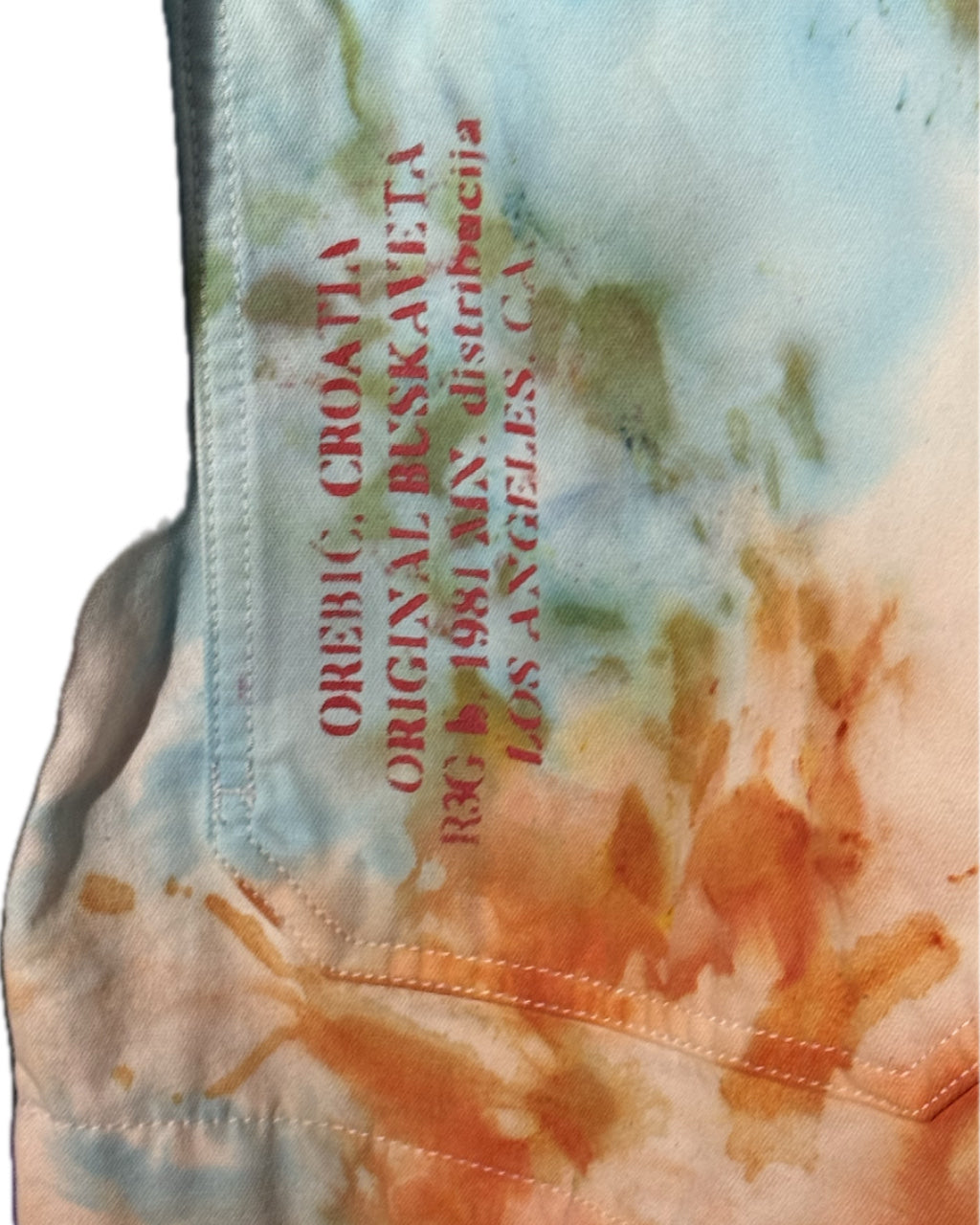 ICE DRIP TYE DYE WORKER JACKET (1/1)