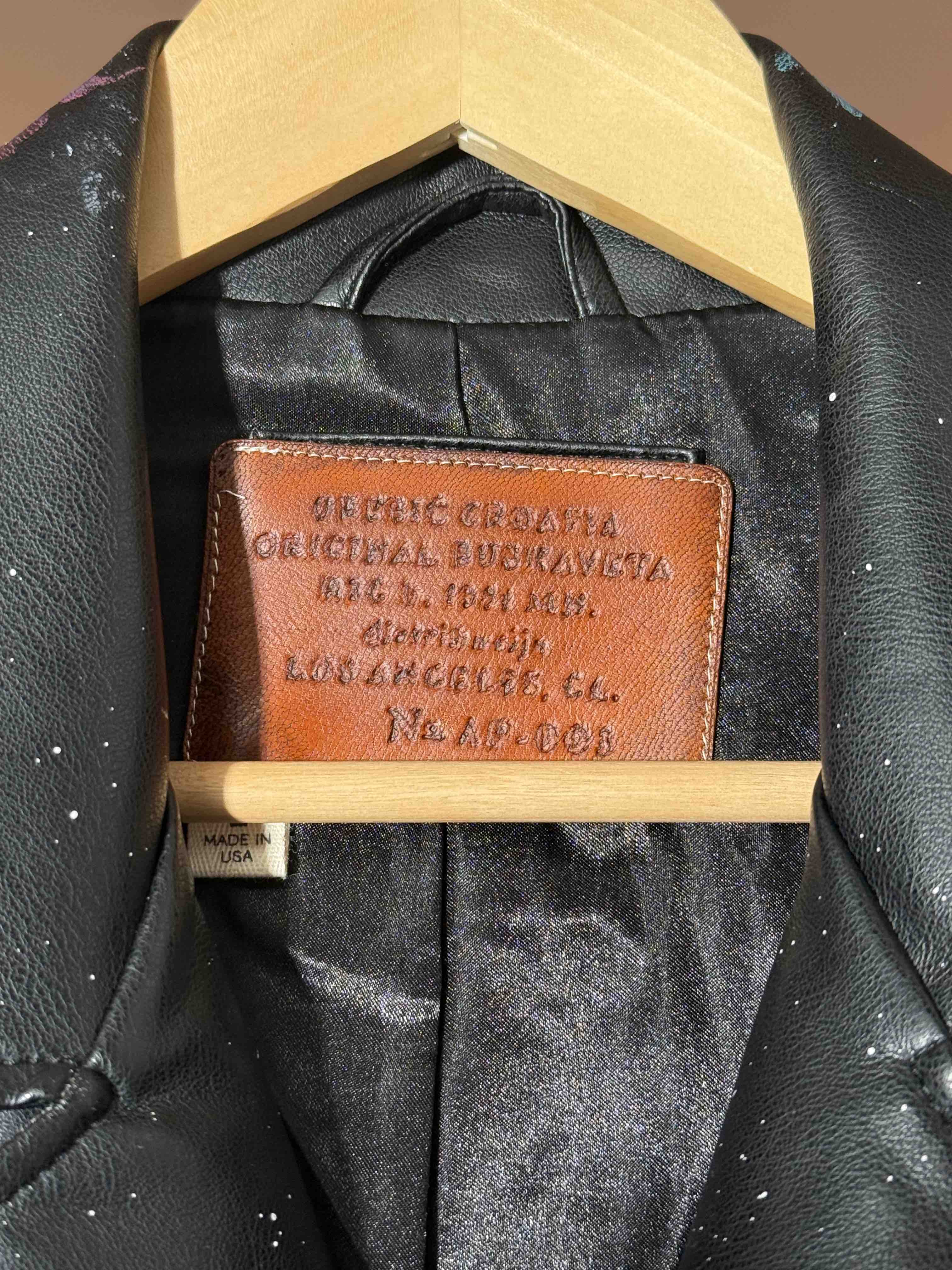 FAUX LEATHER MOTO JACKET (1/1)