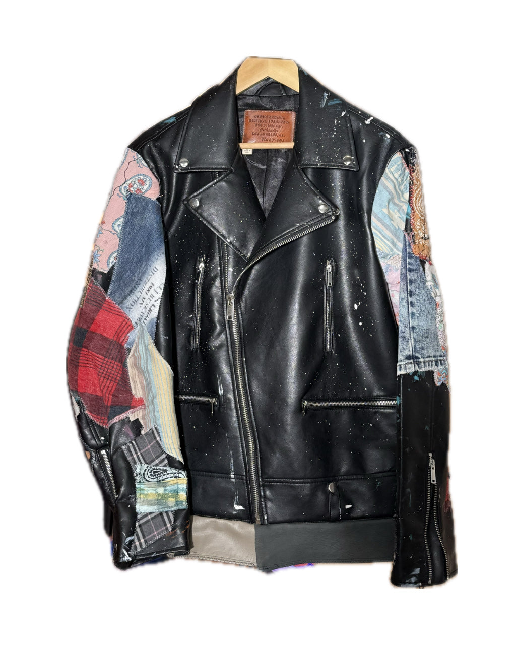 FAUX LEATHER MOTO JACKET (1/1)