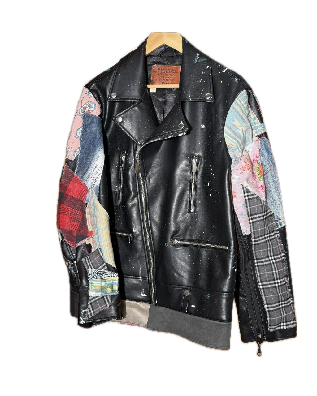 FAUX LEATHER MOTO JACKET (1/1)