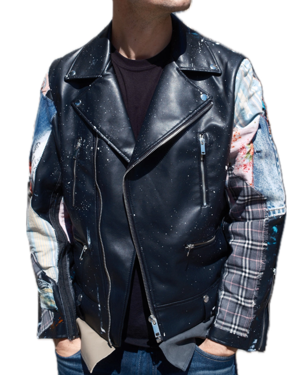FAUX LEATHER MOTO JACKET (1/1)