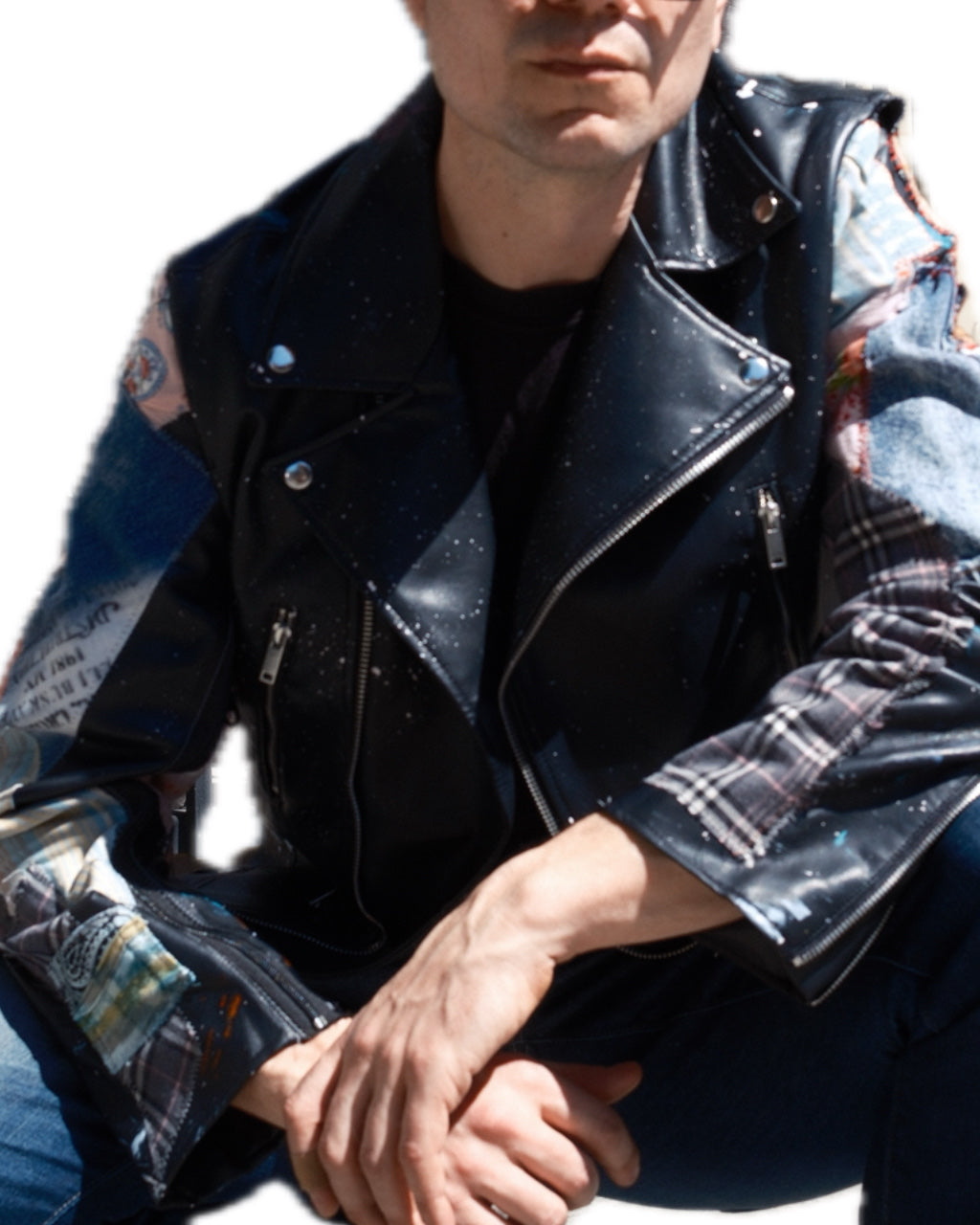 FAUX LEATHER MOTO JACKET (1/1)