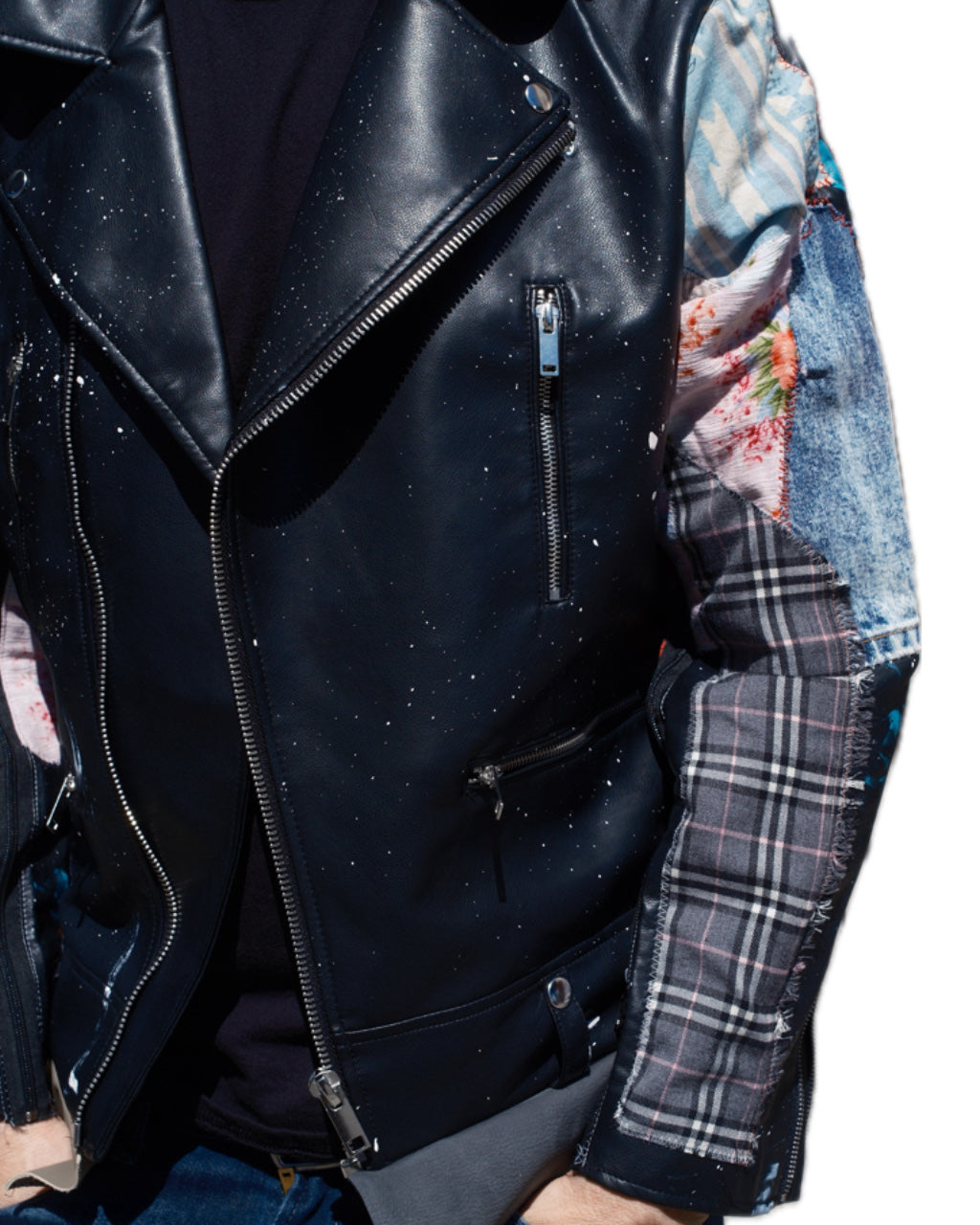 FAUX LEATHER MOTO JACKET (1/1)
