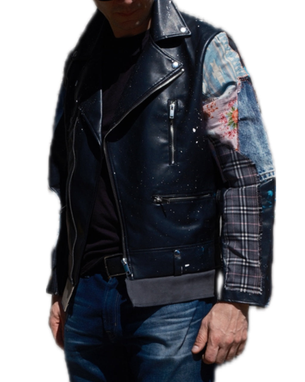 FAUX LEATHER MOTO JACKET (1/1)