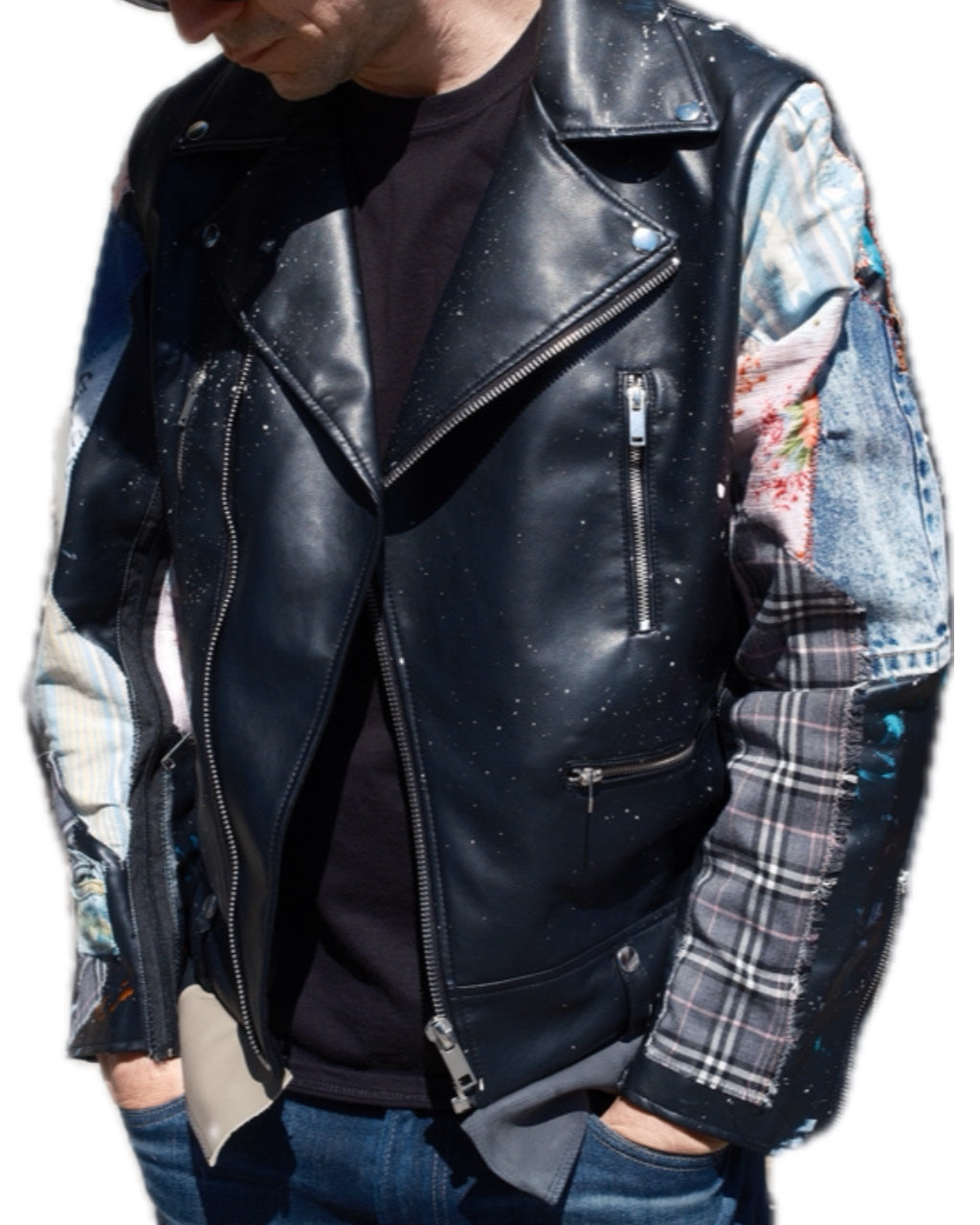 FAUX LEATHER MOTO JACKET (1/1)