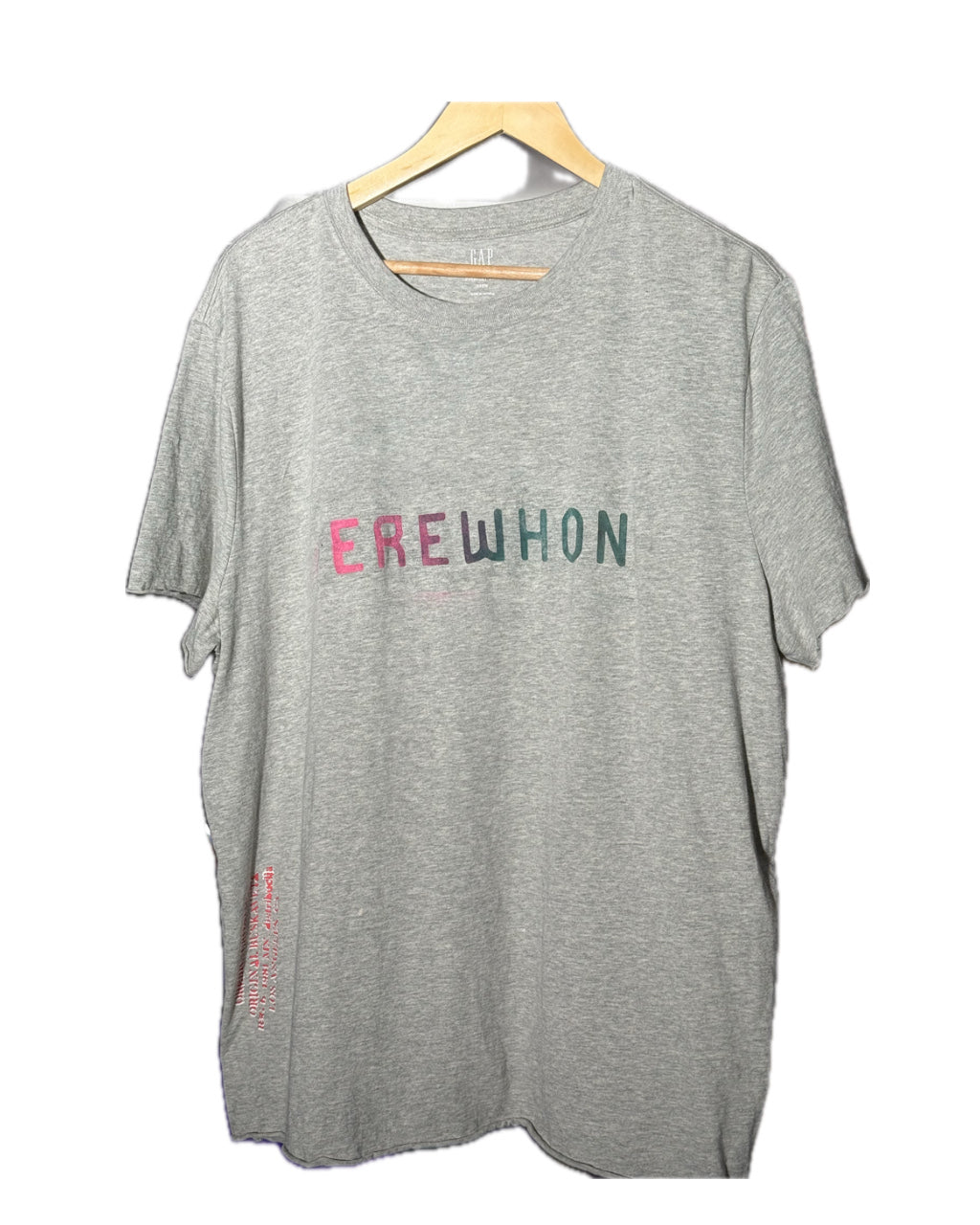 GREY TYE DYE LOGO T-SHIRT (1/1)