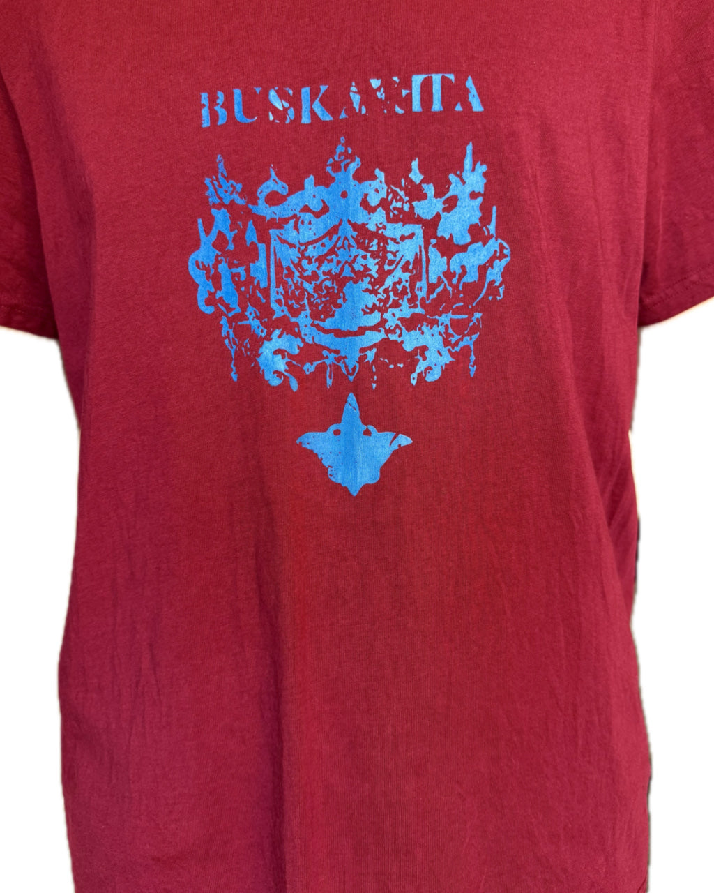 BLUE CREST MAROON CHANDELIER T-SHIRT (1/1)