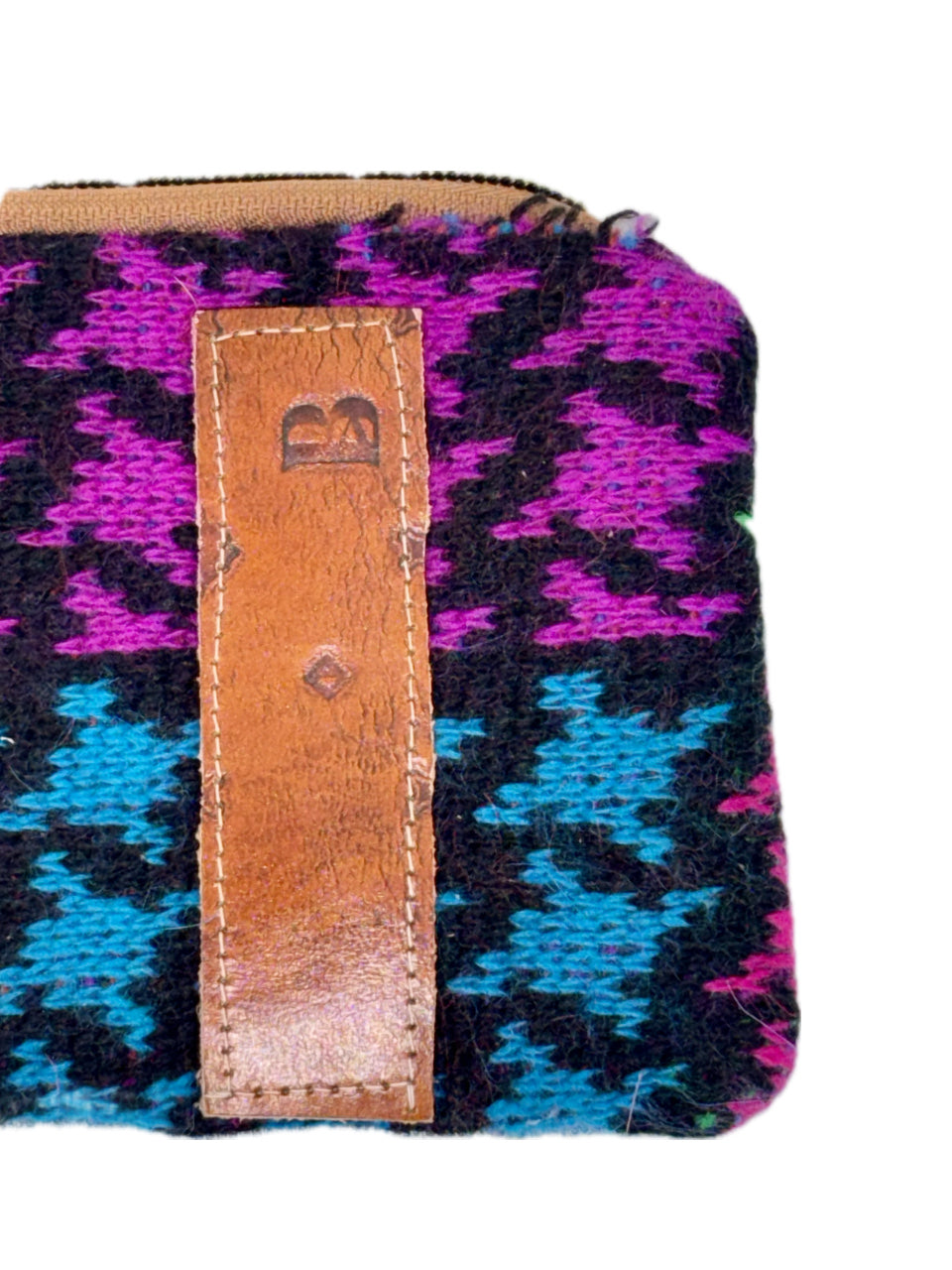 DENIM MULTI-COLOR STAR MONOGRAM WALLET (1/1)