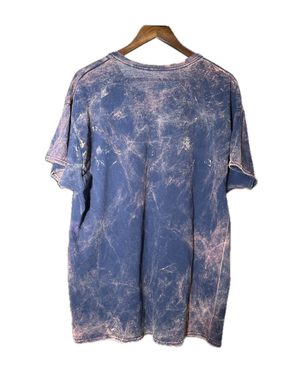 NAVY BLUE SMOKEY ACID TEE (1/1)