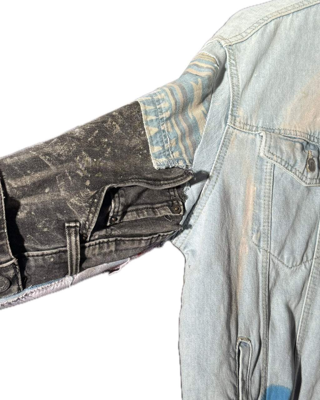 LIGHT BLUE TRUCKER JACKET SASHIKO (1/1)