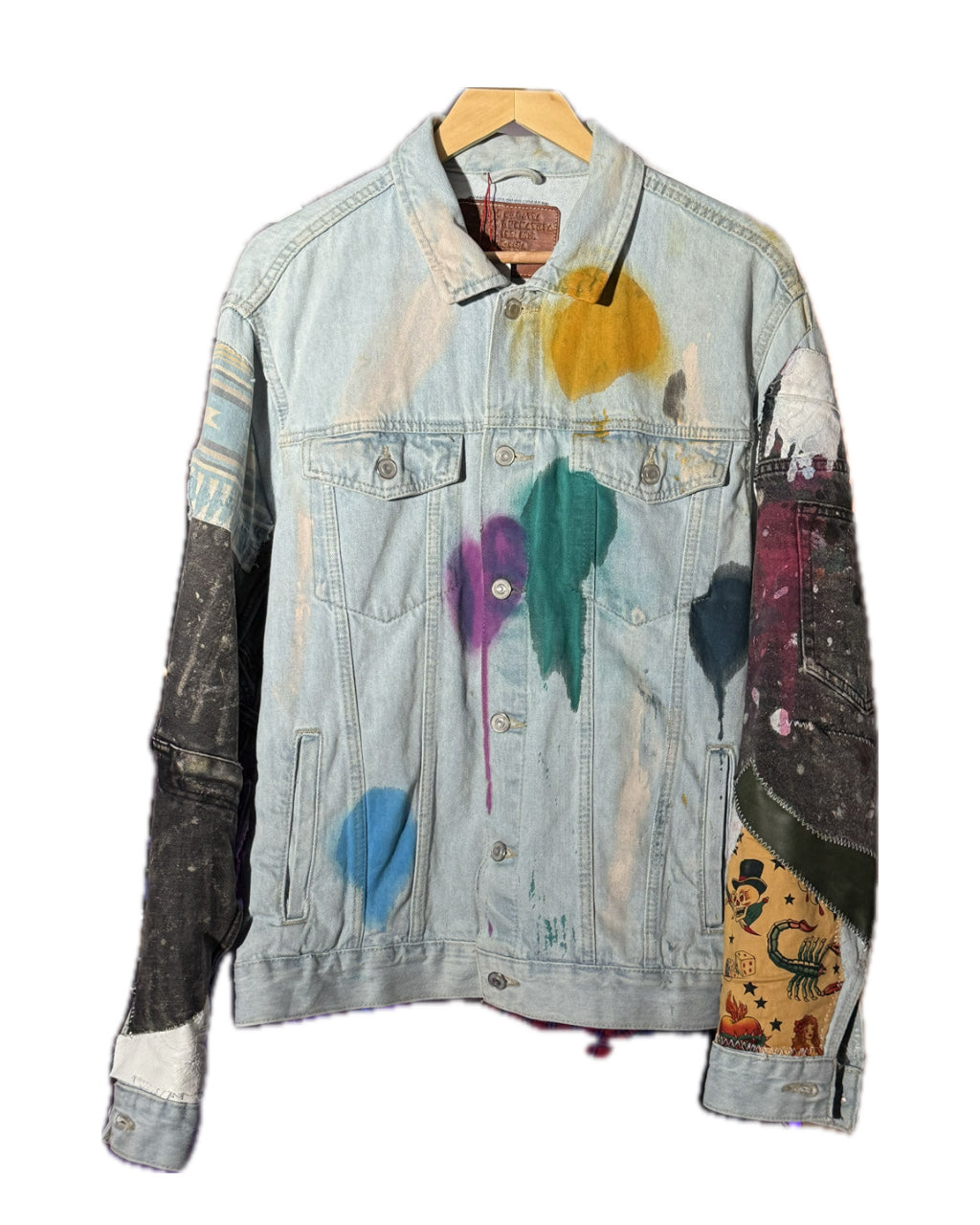 LIGHT BLUE TRUCKER JACKET SASHIKO (1/1)