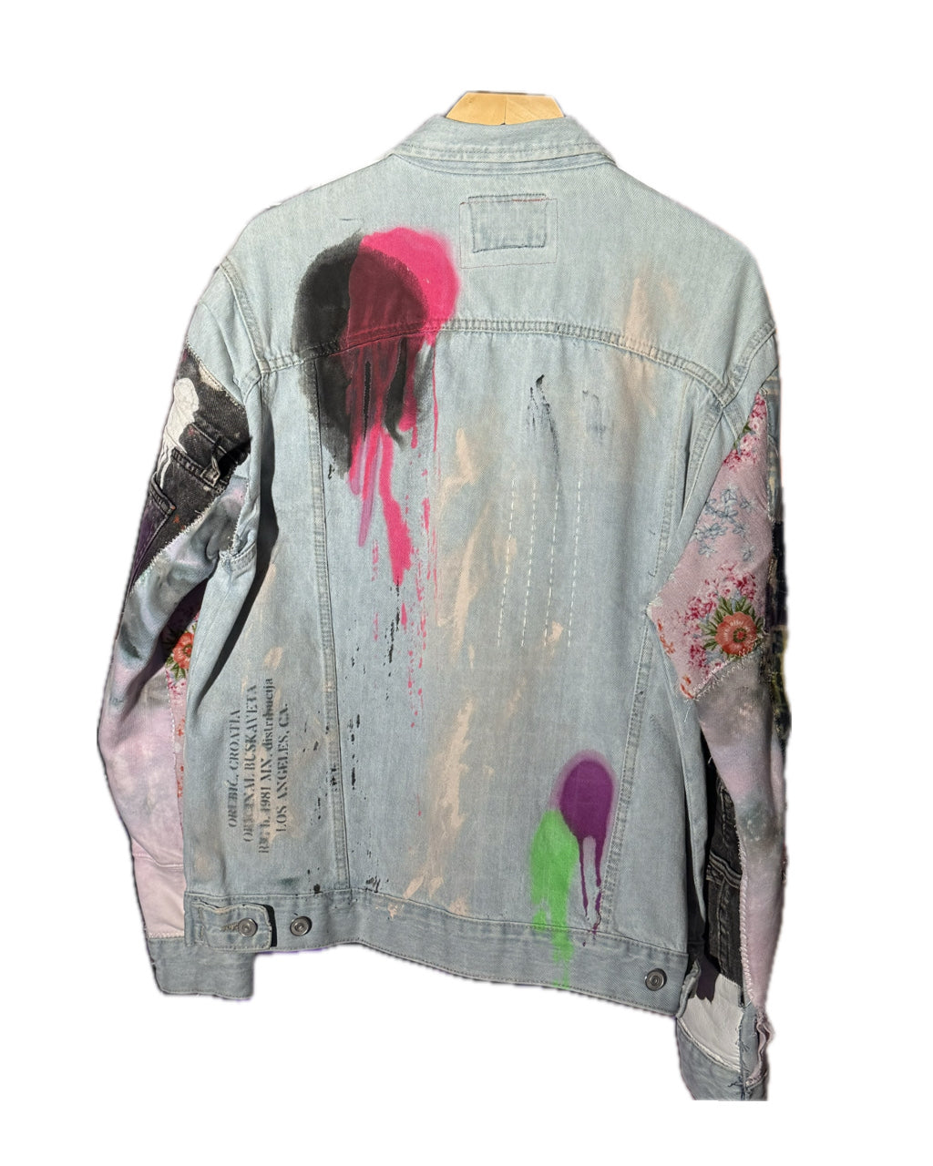 LIGHT BLUE TRUCKER JACKET SASHIKO (1/1)