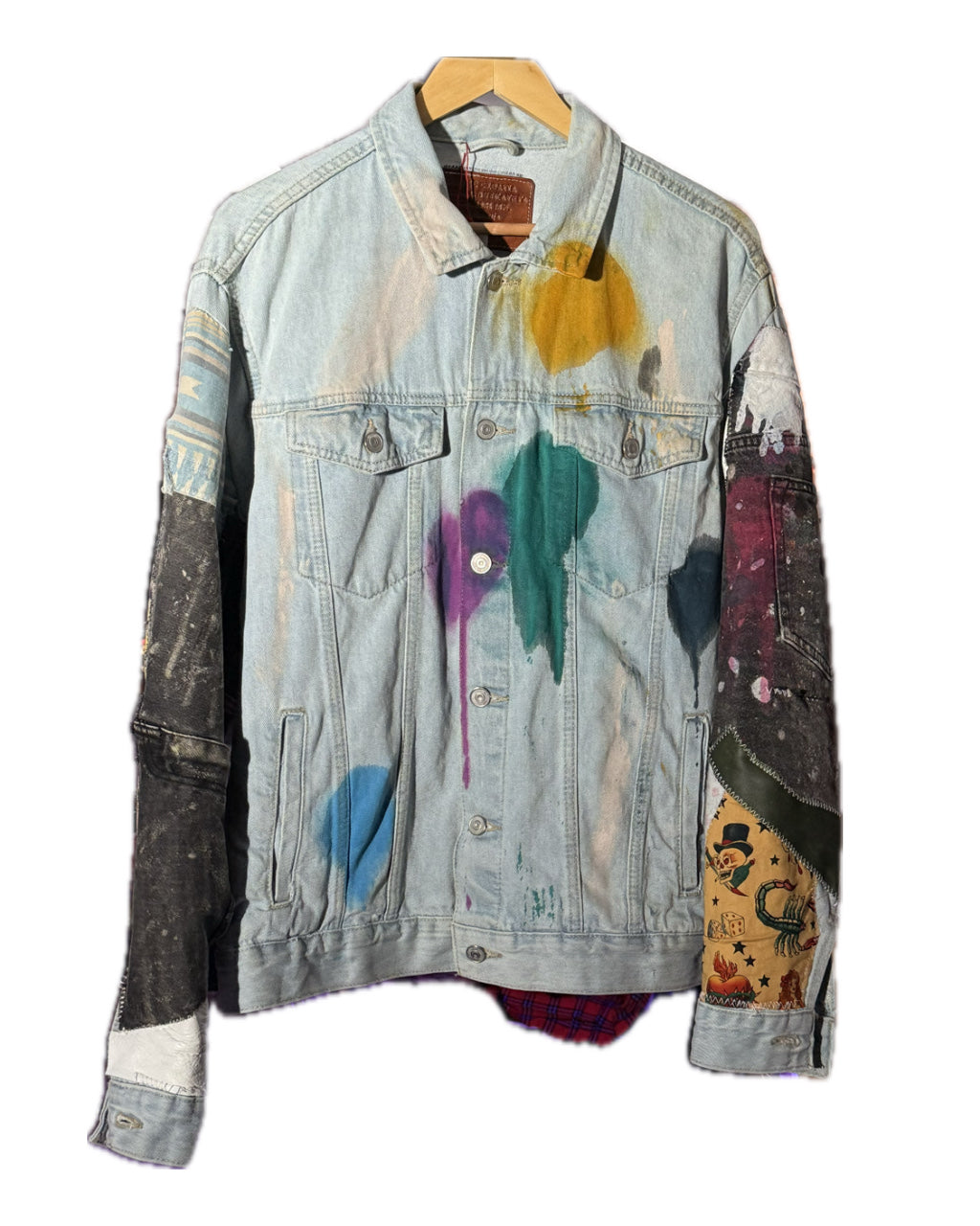 LIGHT BLUE TRUCKER JACKET SASHIKO (1/1)