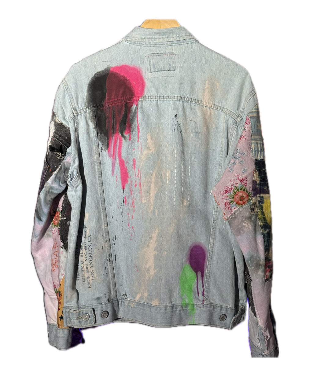 LIGHT BLUE TRUCKER JACKET SASHIKO (1/1)
