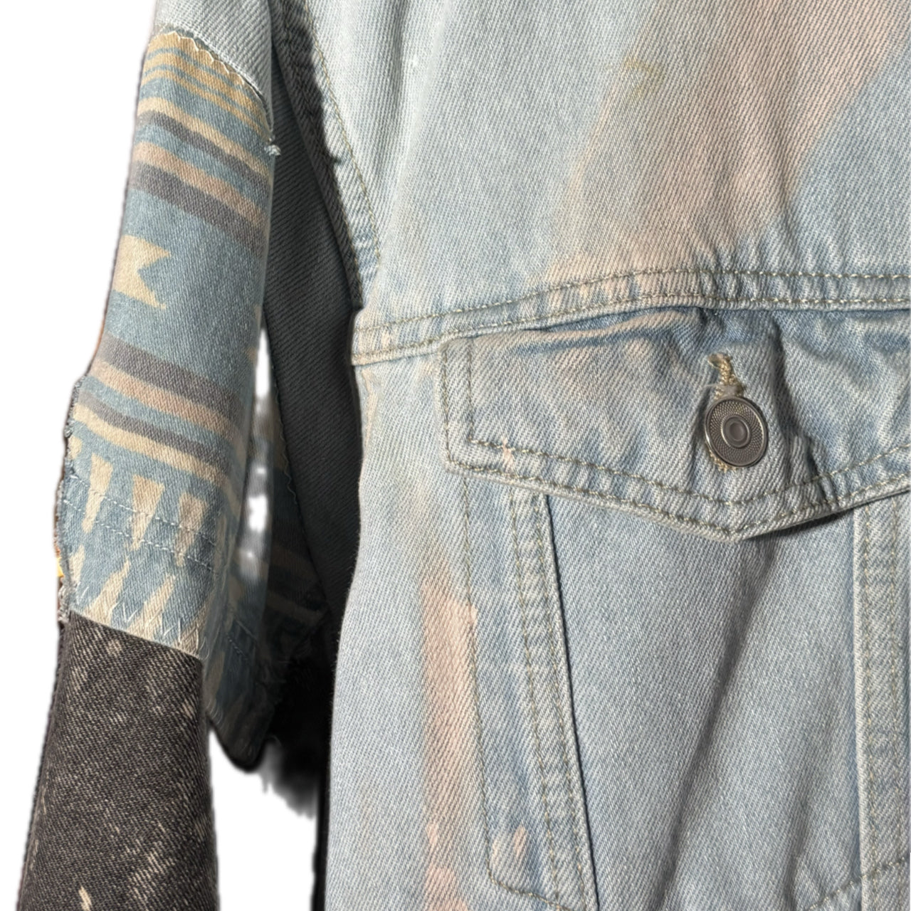 LIGHT BLUE TRUCKER JACKET SASHIKO (1/1)