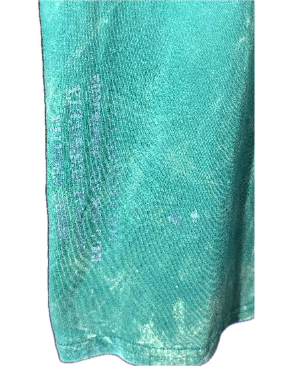 TURQUOISE SMOKEY SPRAY TEE (1/1)
