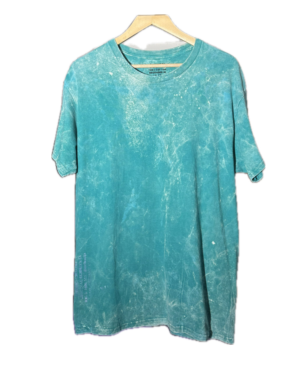 TURQUOISE SMOKEY SPRAY TEE (1/1)