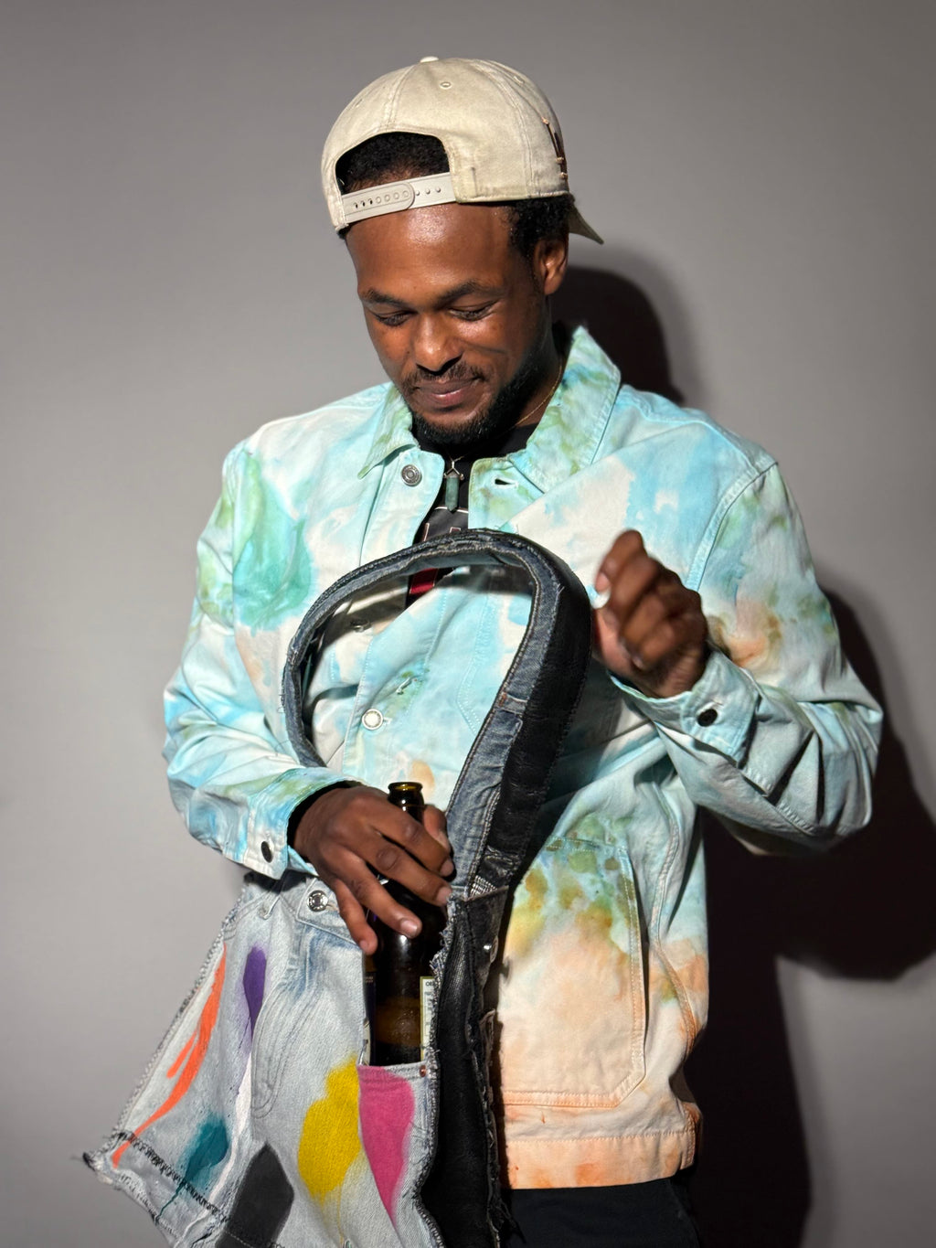 ICE DRIP TYE DYE WORKER JACKET (1/1)